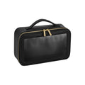 Black - Front - Bagbase Clear Toiletry Bag