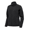 Black - Side - Stormtech Womens-Ladies Avalanche Full Zip Fleece Jacket