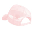 Pastel Pink - Back - Beechfield Childrens-Kids Trucker Cap