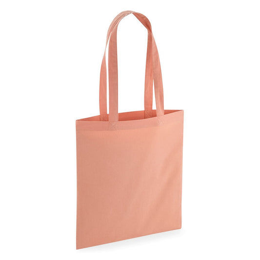 Pomegranate Rose - Front - Westford Mill Organic Natural Dyed Tote Bag