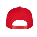 Red - Side - Flexfit Unisex Adult Premium Snapback Cap