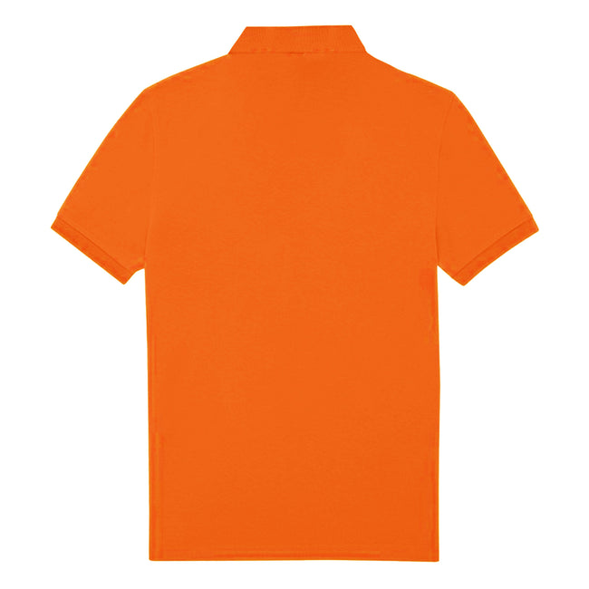 Meta Orange - Back - B&C Mens Polo Shirt