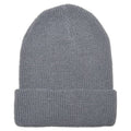 Grey - Front - Flexfit Unisex Adult Knitted Waffle Beanie
