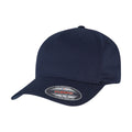 Greyish Navy - Front - Flexfit Unisex Adult 5 Panel Cap