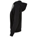 Black - Side - Build Your Brand Womens-Ladies Oversized Everyday Hoodie