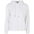White - Front - Build Your Brand Womens-Ladies Oversized Everyday Hoodie