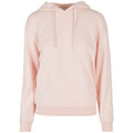 Pink - Front - Build Your Brand Womens-Ladies Oversized Everyday Hoodie