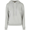 Light Asphalt - Front - Build Your Brand Womens-Ladies Oversized Everyday Hoodie