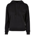 Black - Front - Build Your Brand Womens-Ladies Oversized Everyday Hoodie
