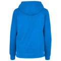 Intense Blue - Back - Build Your Brand Womens-Ladies Basic Full Zip Hoodie