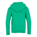 Grass Green - Back - Build Your Brand Childrens-Kids Basic Organic Hoodie