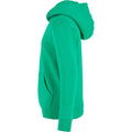 Grass Green - Lifestyle - Build Your Brand Childrens-Kids Basic Organic Hoodie