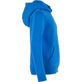 Intense Blue - Side - Build Your Brand Childrens-Kids Basic Organic Hoodie