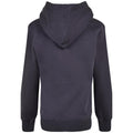 Navy - Back - Build Your Brand Childrens-Kids Basic Organic Hoodie