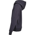 Navy - Lifestyle - Build Your Brand Childrens-Kids Basic Organic Hoodie