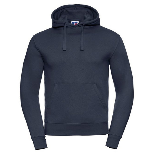 French Navy - Front - Russell Mens Authentic Hoodie