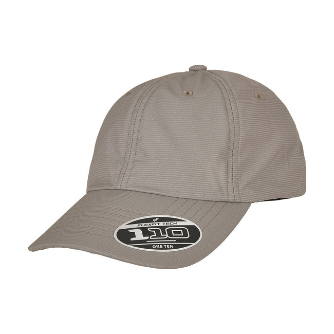 Grey - Front - Flexfit Unisex Adult 110 Alpha Packaway Cap
