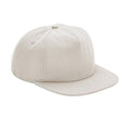 Sand - Front - Beechfield 5 Panel Organic Cotton Cap