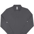 Dark Grey - Back - B&C Mens My Long-Sleeved Polo Shirt
