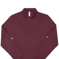 Burgundy - Back - B&C Mens My Long-Sleeved Polo Shirt