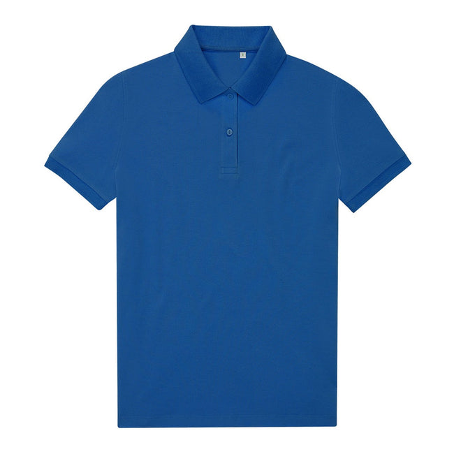 Royal Blue - Front - B&C Womens-Ladies My Eco Polo Shirt