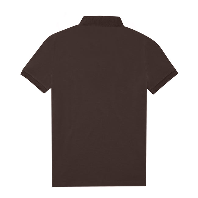 Roasted Coffee - Back - B&C Womens-Ladies My Eco Polo Shirt
