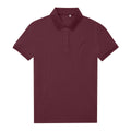 Burgundy - Front - B&C Womens-Ladies My Eco Polo Shirt