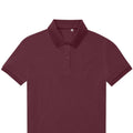 Burgundy - Back - B&C Womens-Ladies My Eco Polo Shirt