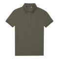 Camo Green - Front - B&C Womens-Ladies My Eco Polo Shirt