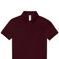 Burgundy - Back - B&C Womens-Ladies My Polo Shirt