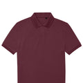 Burgundy - Back - B&C Mens My Eco Polo Shirt