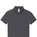Dark Grey - Back - B&C Womens-Ladies My Polo Shirt