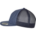 Blue Raw - Side - Flexfit Unisex Adult Denim Trucker Cap