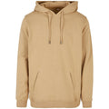 Union Beige - Front - Build Your Brand Mens Ultra Heavyweight Regular Hoodie