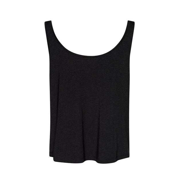 Black Heather - Back - Awdis Womens-Ladies Tank Top