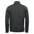 Black Heather - Back - Stormtech Mens Treeline Quarter Zip Fleece Top