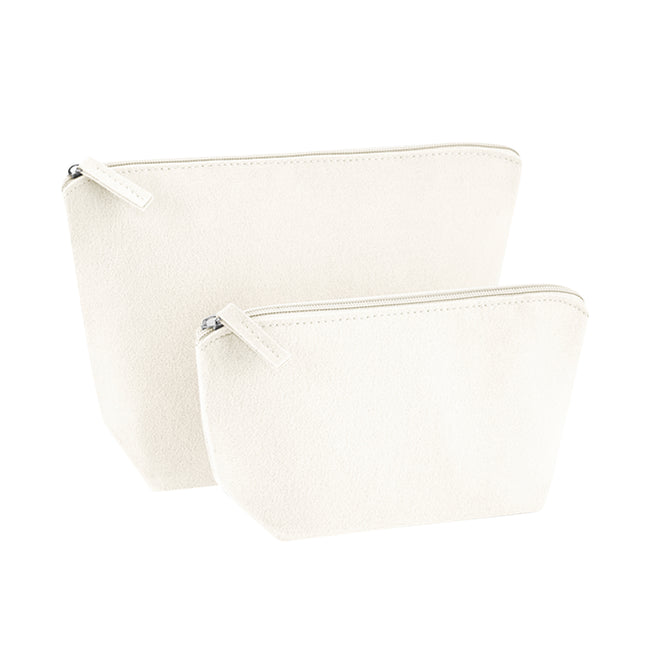 Soft White - Front - Bagbase Felt Accessory Bag
