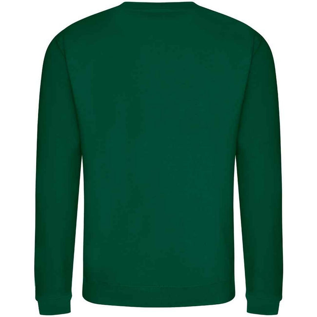 Rainforest Green - Back - Awdis Unisex Adult Soft Touch Sweatshirt
