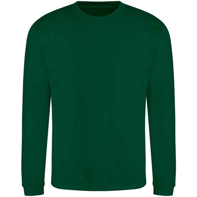 Rainforest Green - Front - Awdis Unisex Adult Soft Touch Sweatshirt