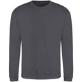Shark Grey - Front - Awdis Unisex Adult Soft Touch Sweatshirt