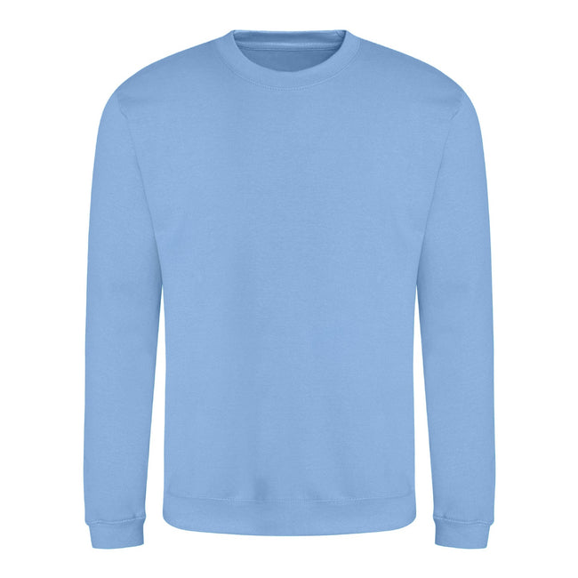 Cornflower Blue - Front - Awdis Unisex Adult Soft Touch Sweatshirt