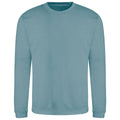 Seafoam - Front - Awdis Unisex Adult Soft Touch Sweatshirt