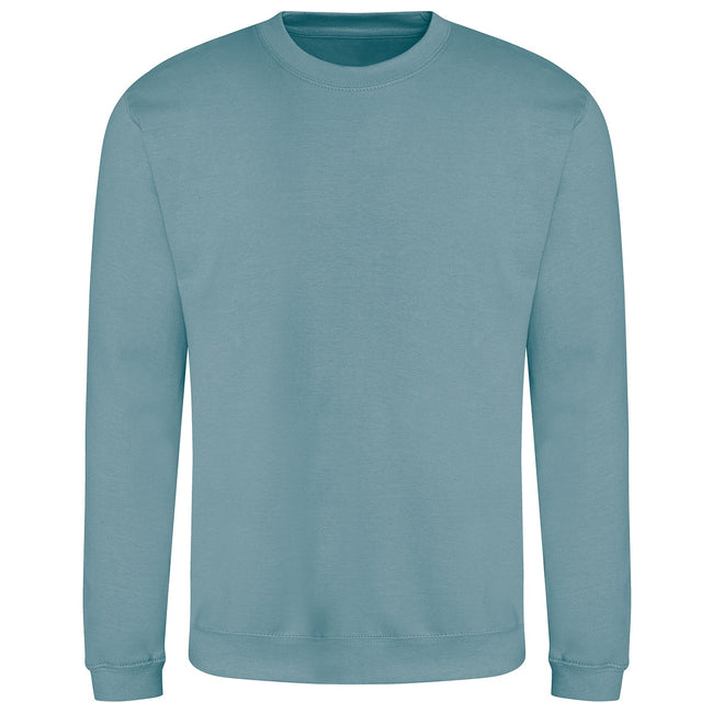 Seafoam - Front - Awdis Unisex Adult Soft Touch Sweatshirt
