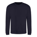 French Navy - Front - Awdis Unisex Adult Soft Touch Sweatshirt