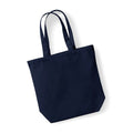 French Navy - Front - Westford Mill Camden Cotton Fairtrade Tote Bag