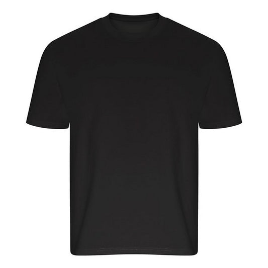 Black - Front - Ecologie Unisex Adult Arrow Heavy Oversized T-Shirt