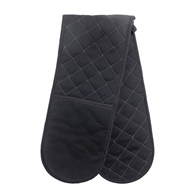Grey - Back - Home & Living Pro Chef Double Oven Gloves