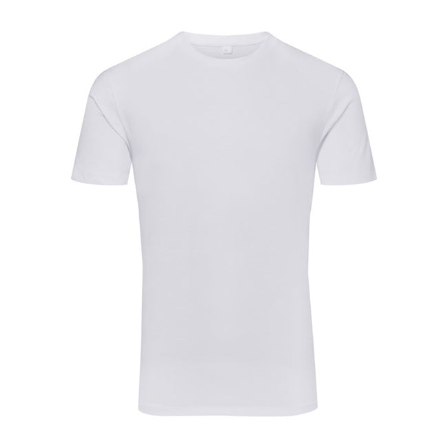 White - Front - TriDri Unisex Adult Organic T-Shirt