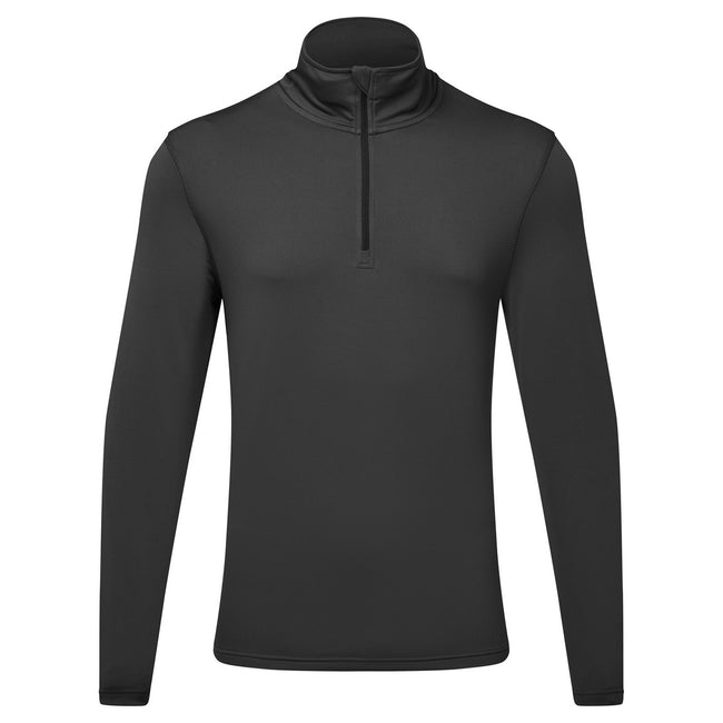 Charcoal-Black - Front - TriDri Mens Athletic Top
