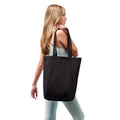 Black - Back - Nutshell Premium Canvas Tote Bag